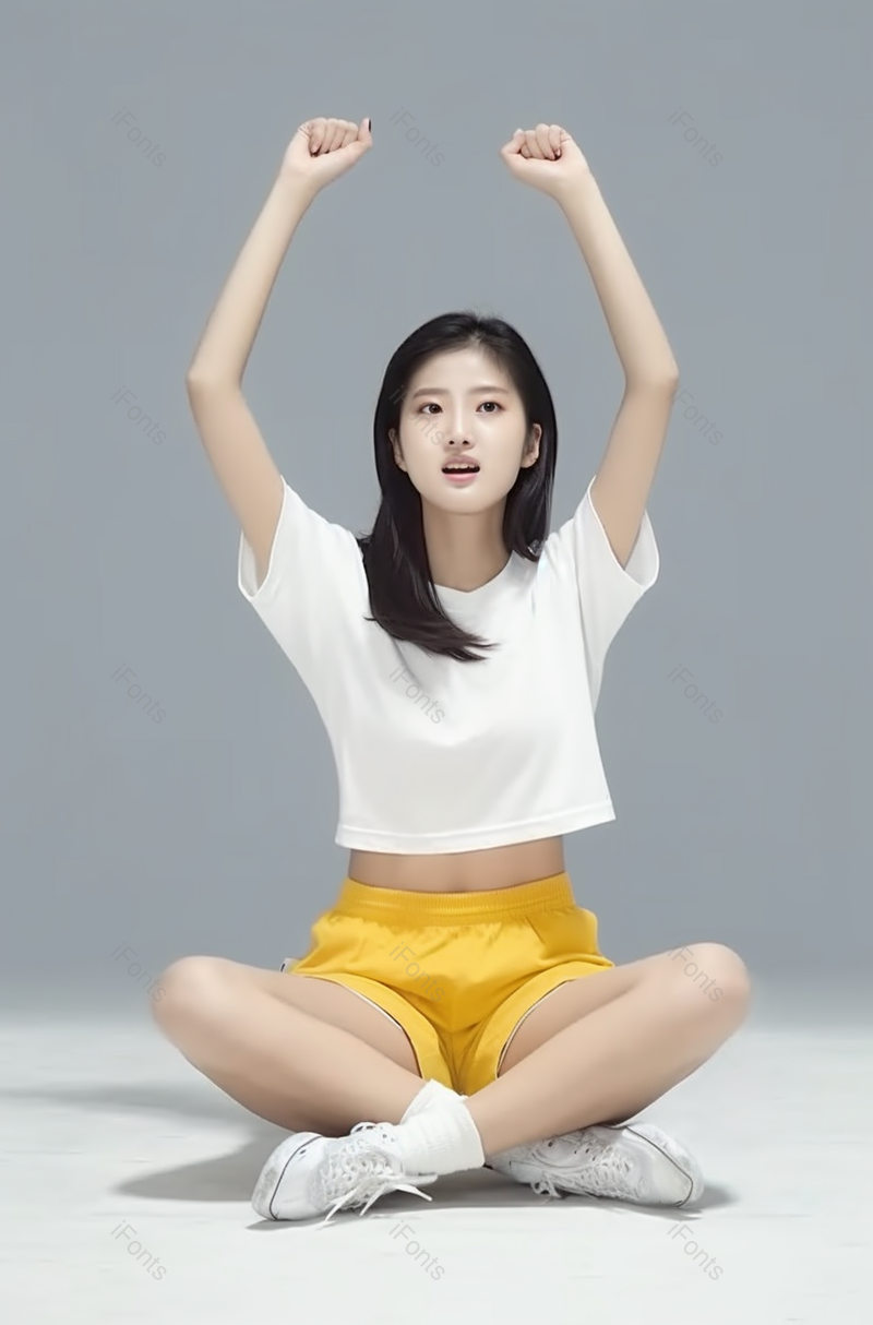 运动健身减肥的年轻女子亚洲人健康活力灰色背景,高清,摄影图,摄影图片,图片大全,摄影图免费下载